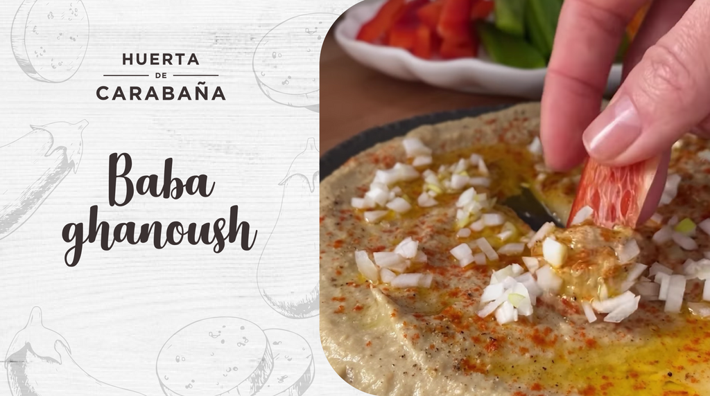 Receta: Baba ghanoush por la Chef Paloma colás